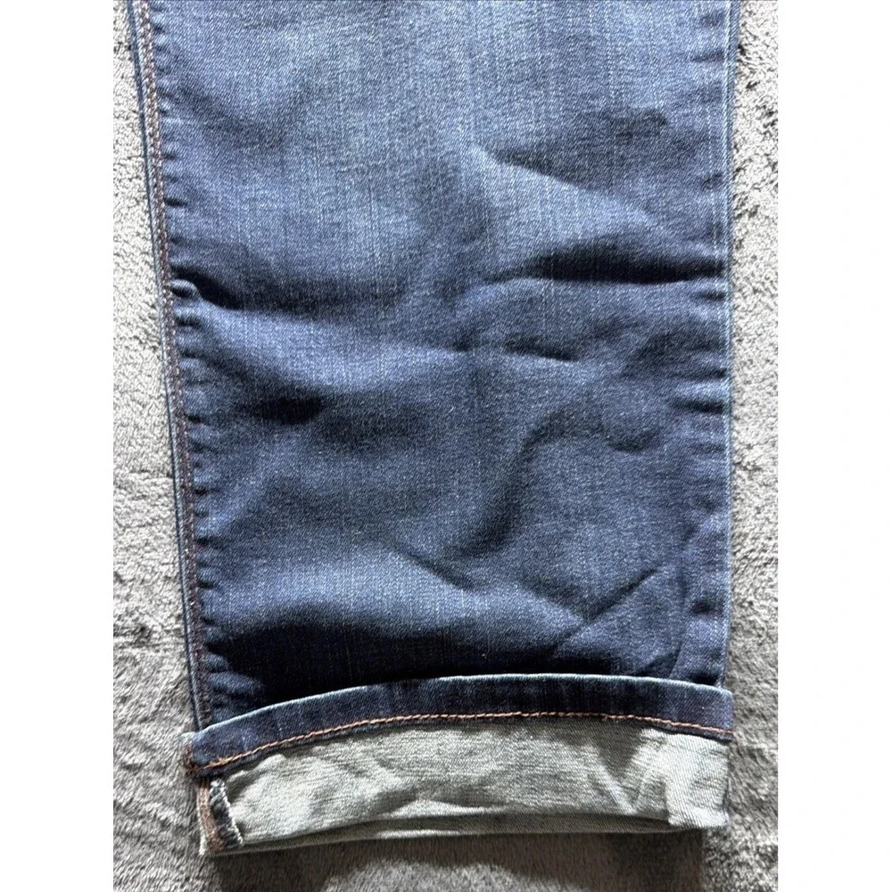 Lee Women's Easy Fit Dallas Crop Crop Just Below the Waist Blue Jeans 18M NWT